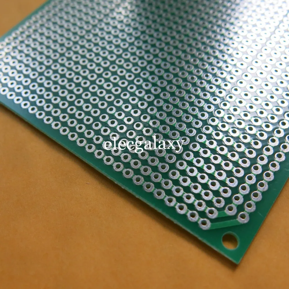 5 шт. Универсальный Stripboard Veroboard 8x11 см pcb 3/5er шарнирное отверстие прототип бумага FR4 стекловолокна Олово печатная плата PCB Platine