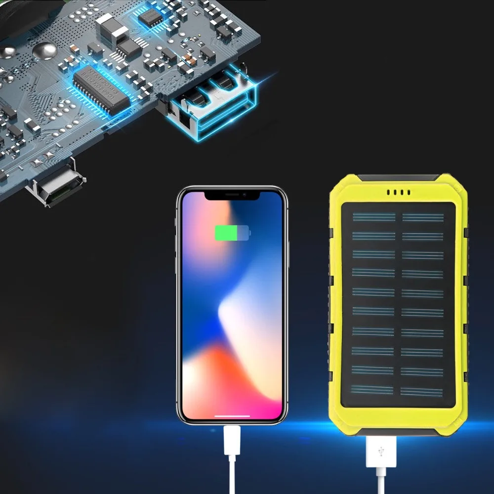 10000 мАч корпус банка питания 5 В 2A usb порты DIY батарея зарядное устройство коробка