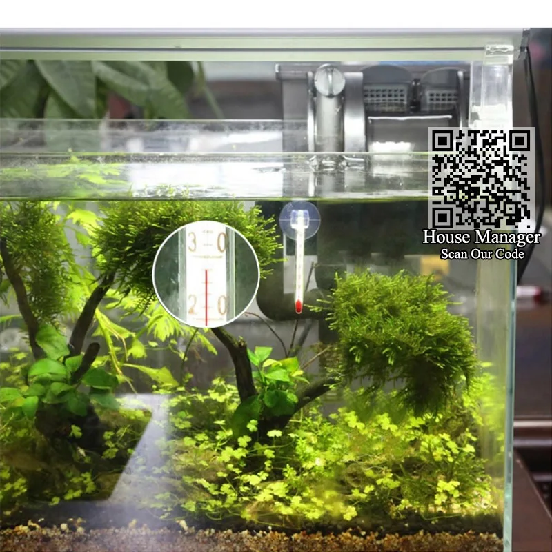 Мини термометр погружной аквариумный для измерения температуры воды