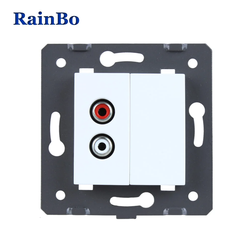 RainBo пластик-материалы DIY-аксессуар функция-ключ для-аудио-розетка стандарт