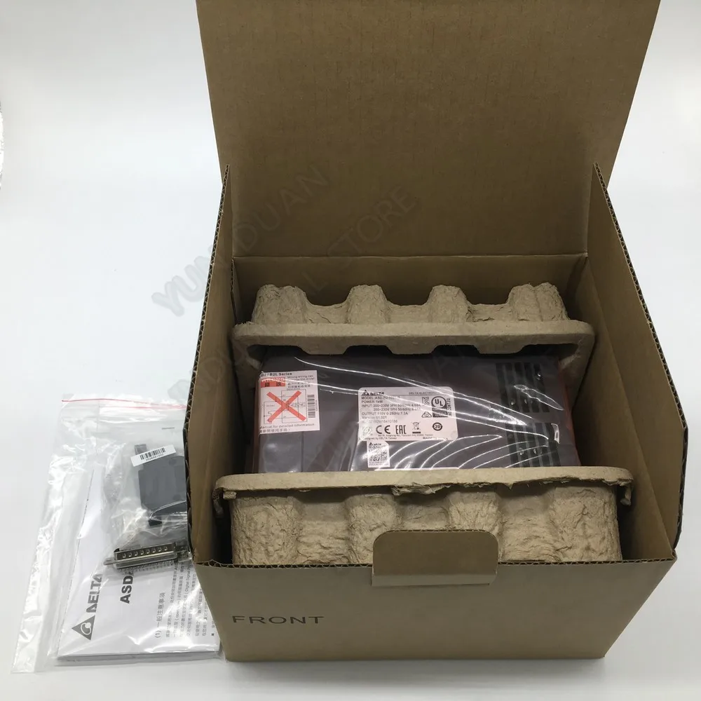 1 кВт B2 Delta AC servo 1000 Вт 3,18 нм 3000 об/мин 100 мм ASD-B2-1021-B ECMA-C21010RS комплект привода двигателя и 3 м кабель
