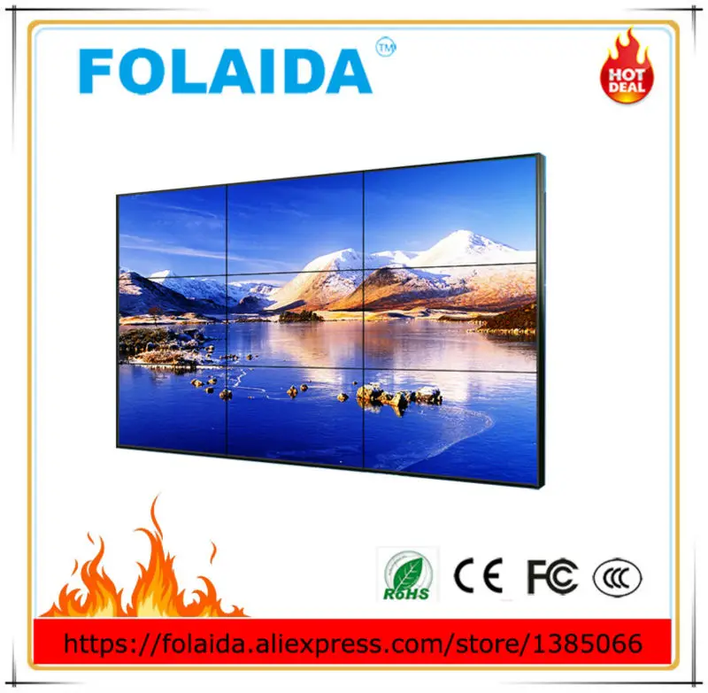 FOLAIDA 46 дюймов FLD LCD видео панель/видео настенный экран для Samsung мониторинга 05|paneling