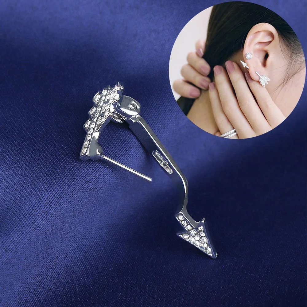 Серьги гвоздики в виде Купидона 1 шт.|Серьги-гвоздики| |