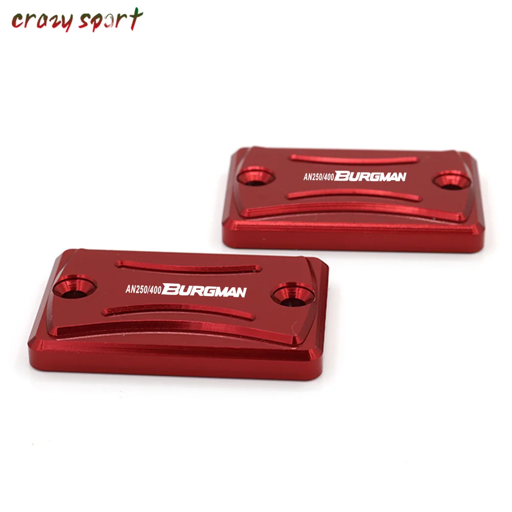 Передний и задний резервуар тормозной жидкости крышка Крышка для SUZUKI AN-250 AN-400 Burgman