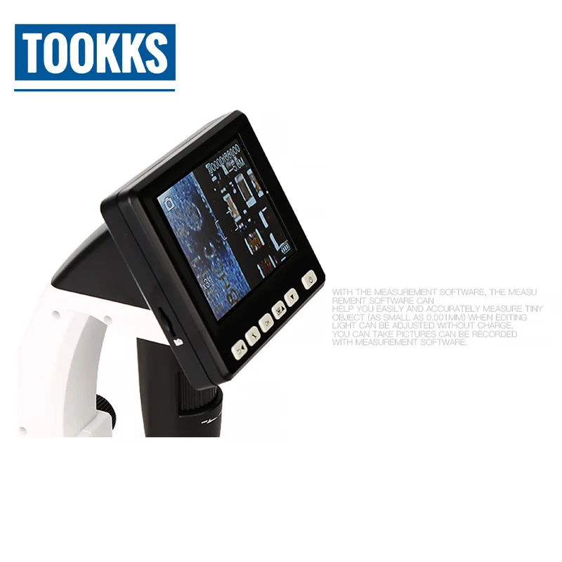 3,5 дюймов HD lcd цифровой электронный микроскоп настольный USB/AV мульти 500X микроскоп фокус Range10mm-30mm