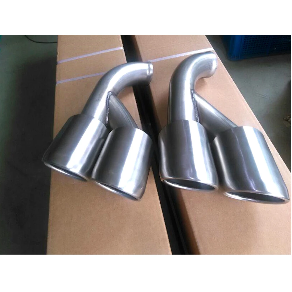 

Rear Exhaust Tips Muffler Ends Pipe Fit for Cayenne 2015 Stainless Steel
