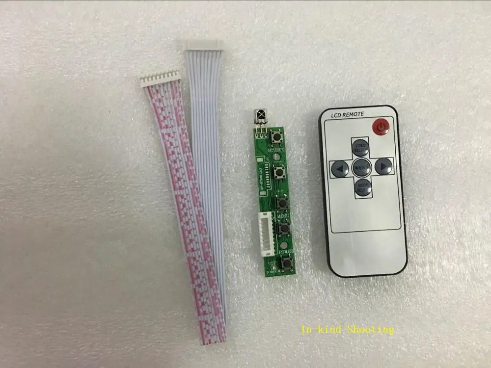 ЖК плата контроллера TTL LVDS HDMI VGA 2AV 50 PIN для AT070TN94 92 Поддержка автоматически Raspberry Pi
