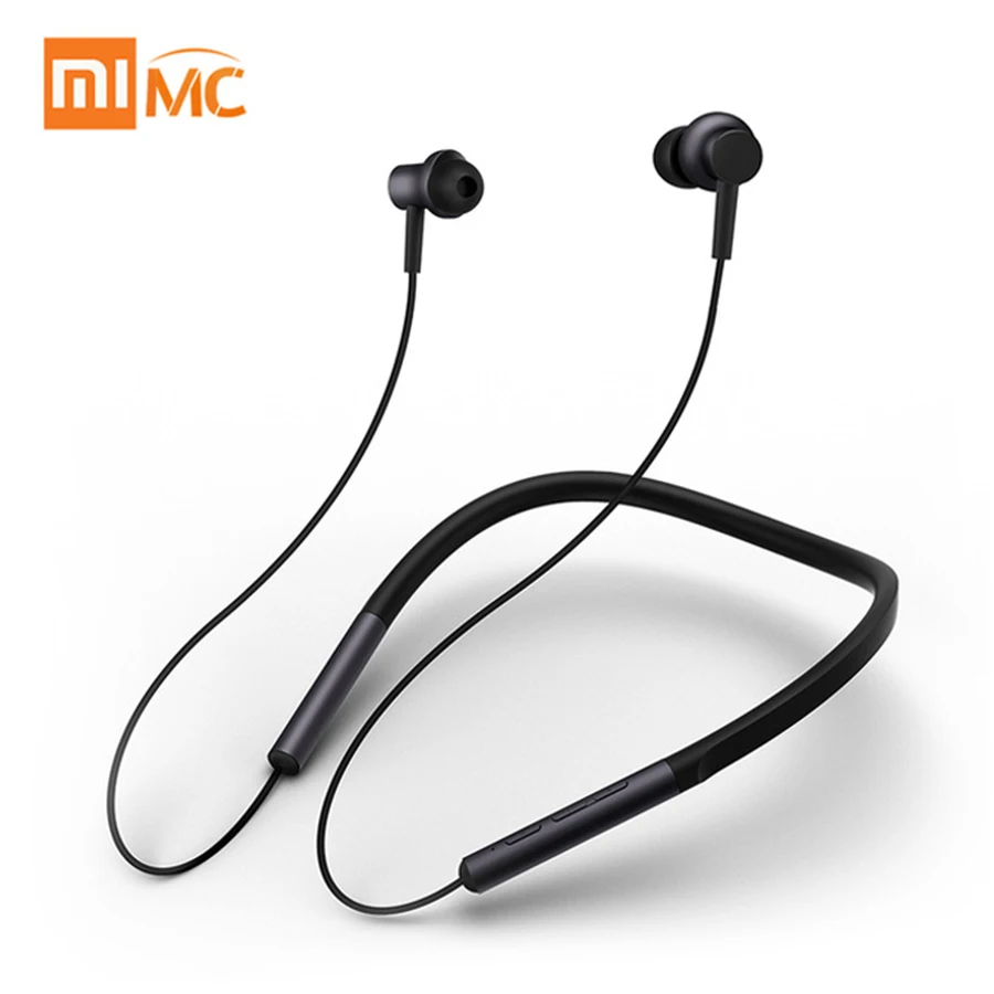 Оригинальные наушники Xiaomi с bluetooth воротником гарнитура Спортивные Беспроводные