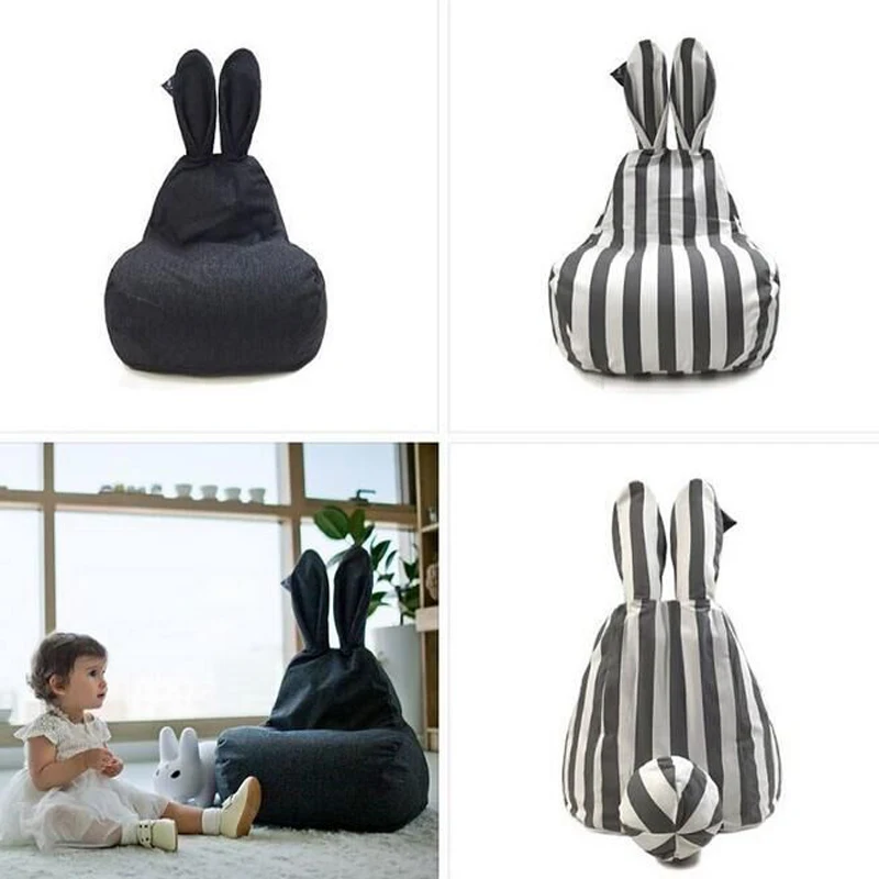 Скандинавские детские сумки для фасоли кресла Детские диванные подушки