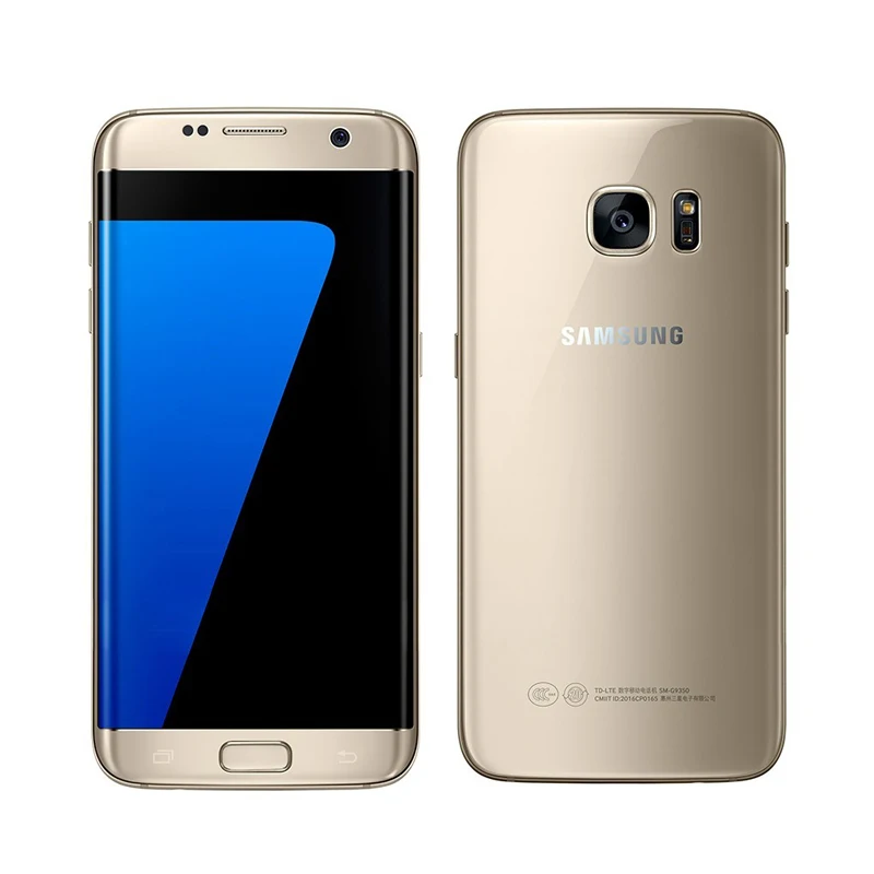 Разблокированный сотовый телефон samsung Galaxy S7 edge G935P/A/V/F 5 дюймов экран 4GBRAM 32 Гб rom 4G LTE