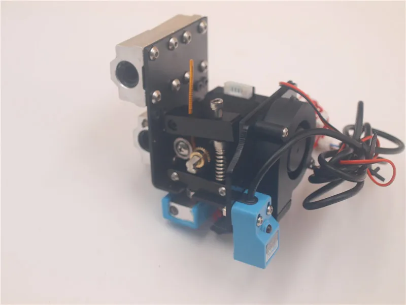 

Funssor Reprap Prusa i3 Anet A8 3D printer auto leveling extruder assembly kit with silicone sock all metal extruder carriage