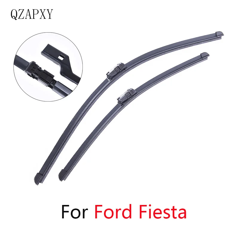 QZAPXY Стеклоочистители Лезвия для Ford Fiesta с 2002 2003 2004 2005 2006 2007 2008 до 2017