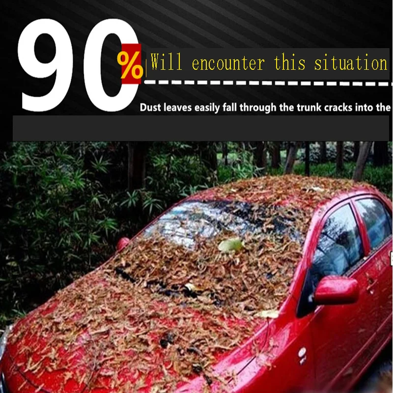 1 5 м Автомобильный задний бампер для багажника звукоизолированная накладка