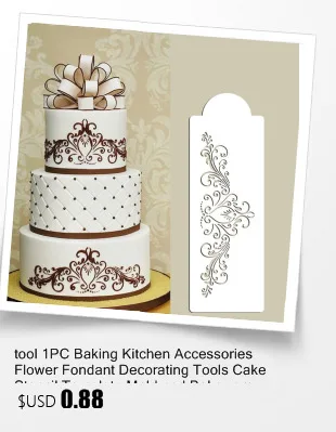 8 шт./компл. красочные Пластик тиснением фактурной узорной Fondant(сахарная) Скалки для украшения торта Формы для выпечки Инструменты