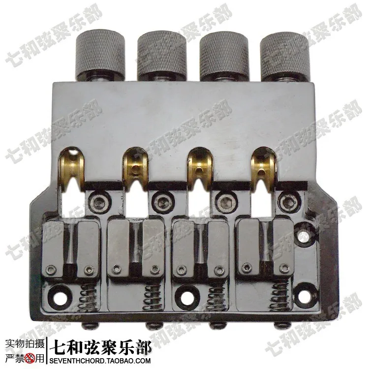 Набор черных 4-струнных мостов для бас-гитары | Спорт и развлечения