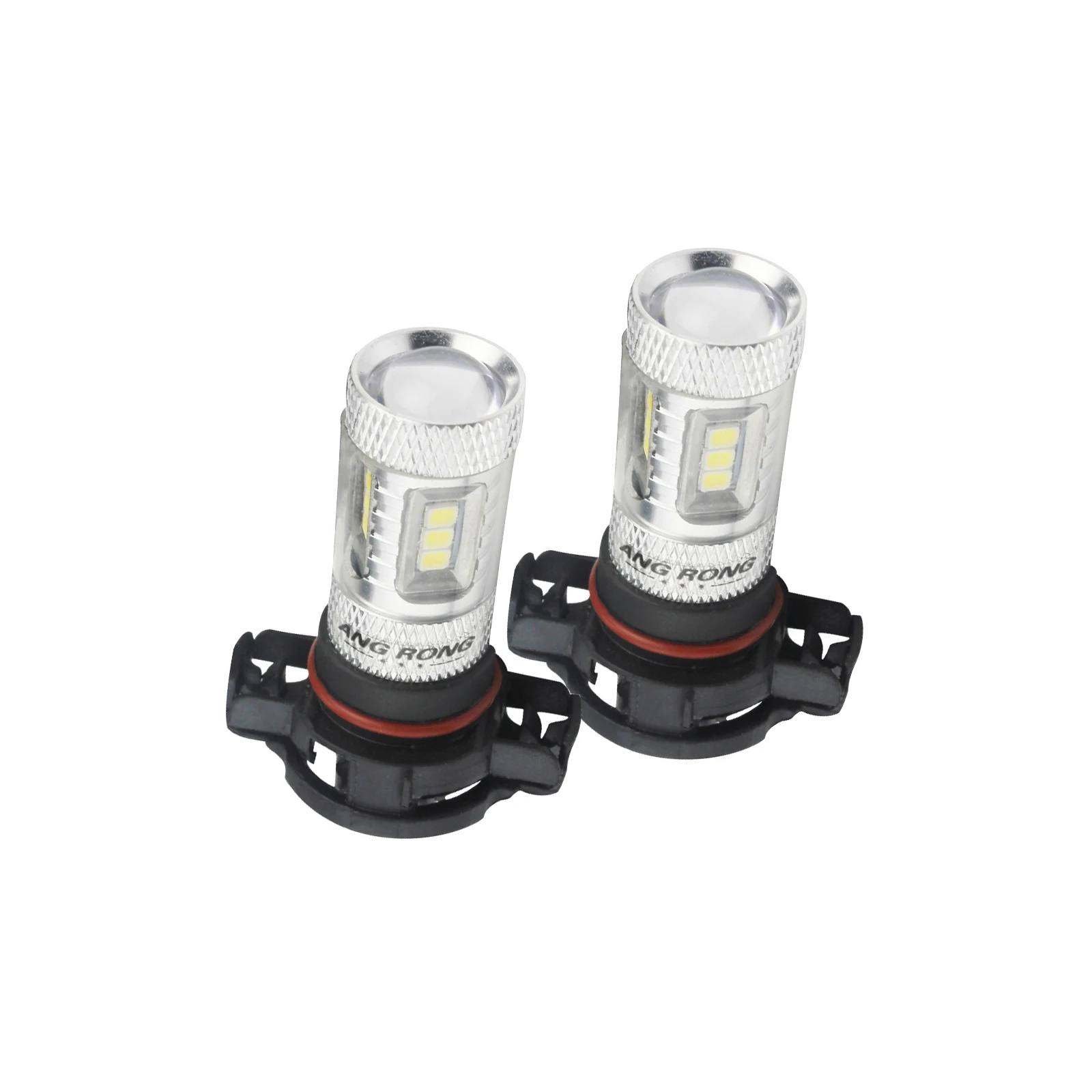 ANGRONG 2x H16 PS19W 5202 9009 15W светодиодные боковые лампы дневного света Ксеноновые белые |