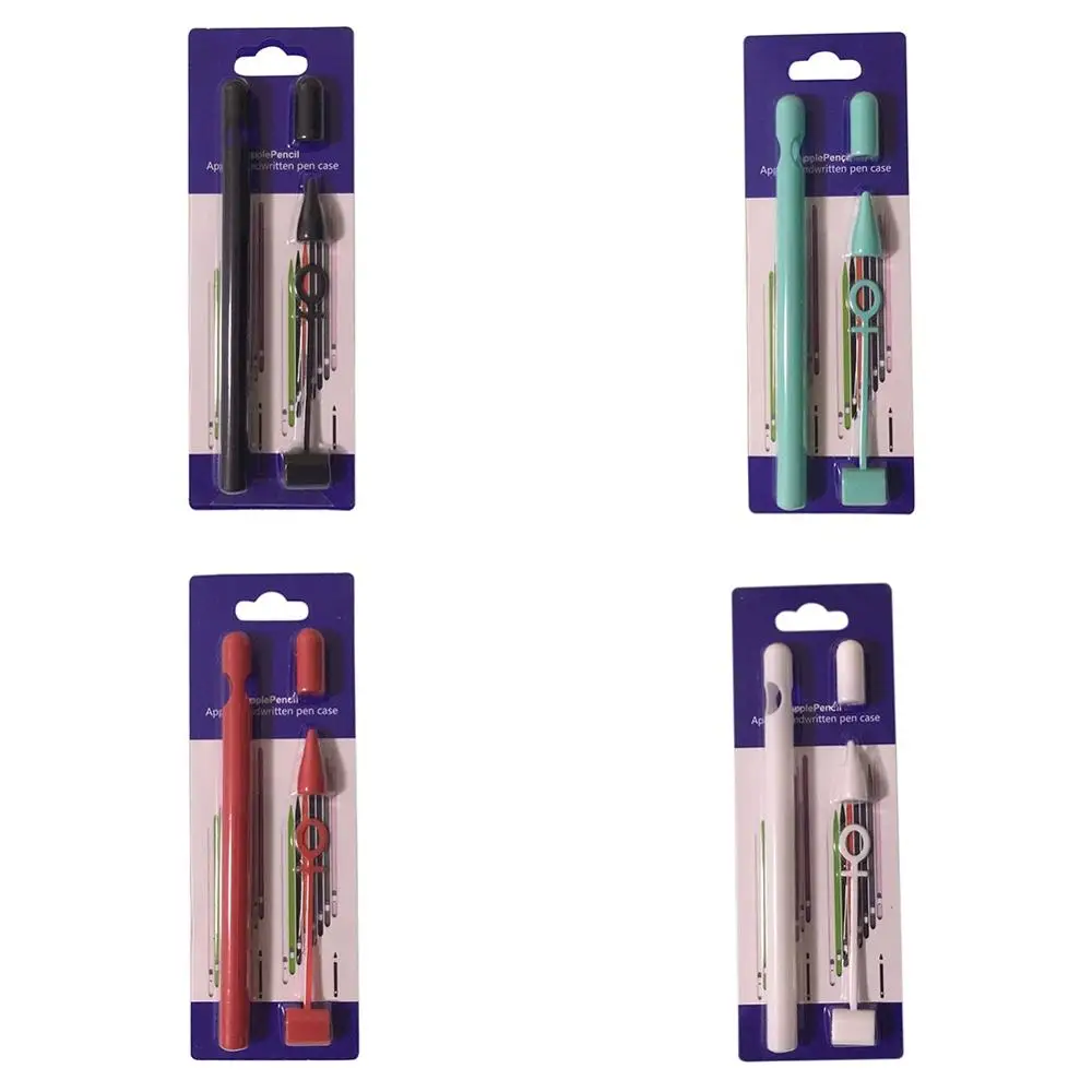 Мягкий силиконовый совместимый пенал с сенсорной ручкой стилус защитный чехол