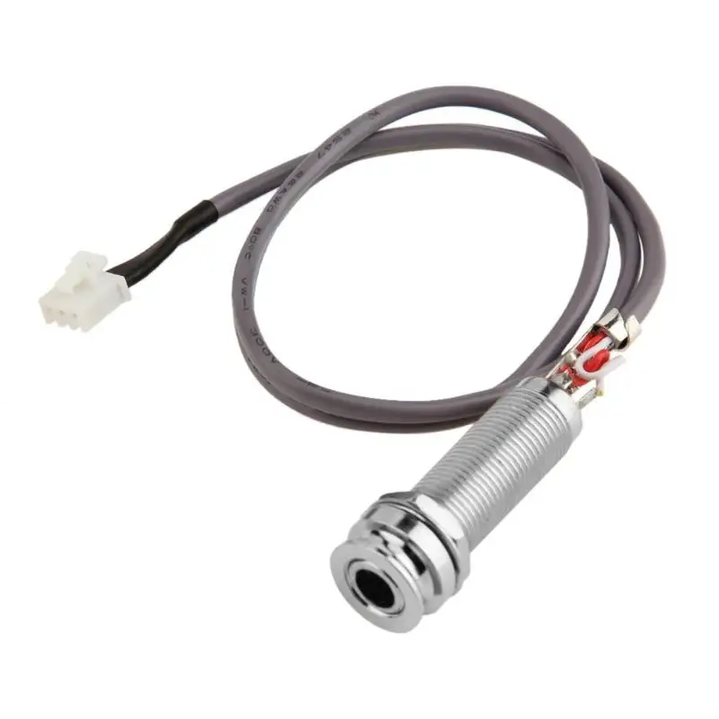 Пластиковый корпус Акустической гитары система звукоснимателя для Fishman VT1 хвост ногтей пикап эквалайзер DIY гитарные Запчасти и аксессуары акция