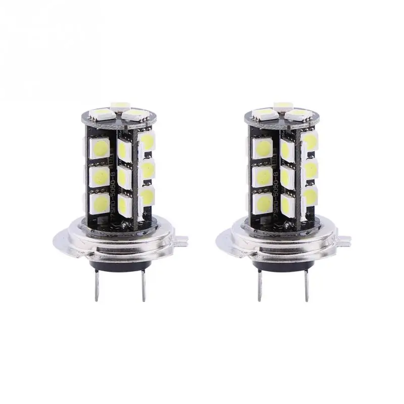 2x H7 светодиодный светильник Canbus без ошибок 27 SMD 5050 светодиодный супер яркий белый светильник лампа Автомобильная гирлянда Новинка