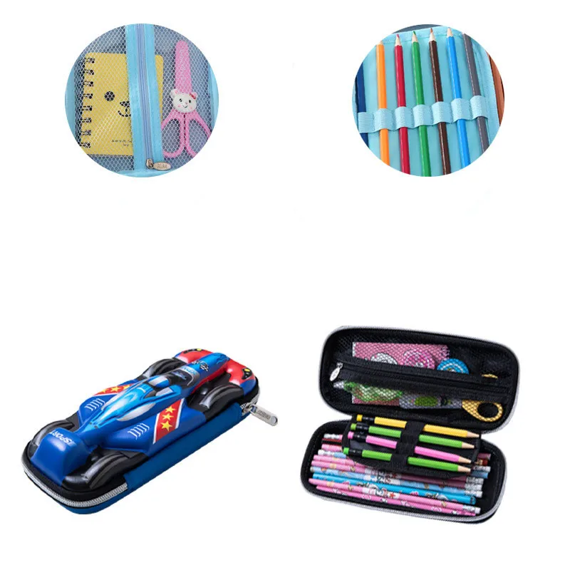 EVA чехол карандаш для автомобиля школьные принадлежности 3D trousse scolaire stylo Kawaii kalem