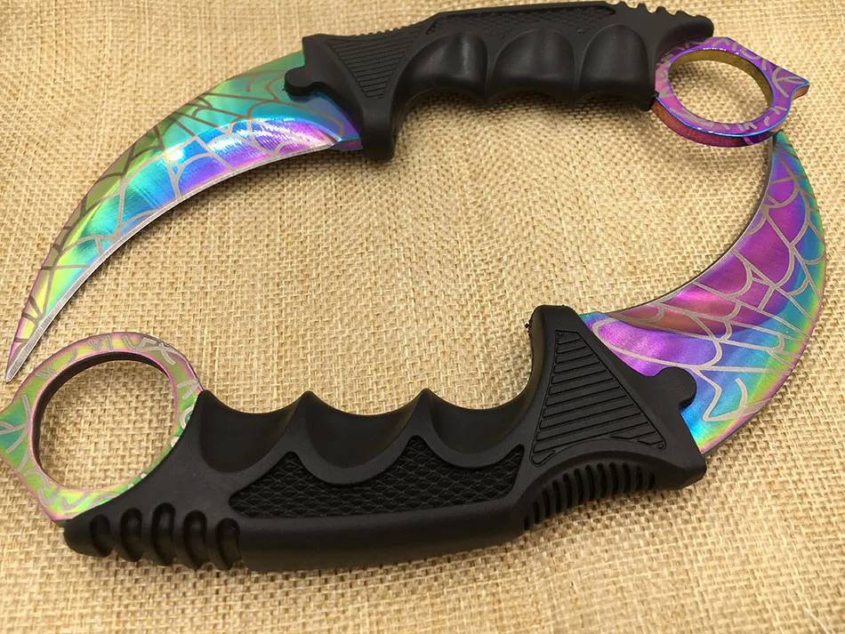 CS Go Counter Strike Коготь Karambit Ножи Средства ухода за кожей Шеи с оболочкой зуб тигра