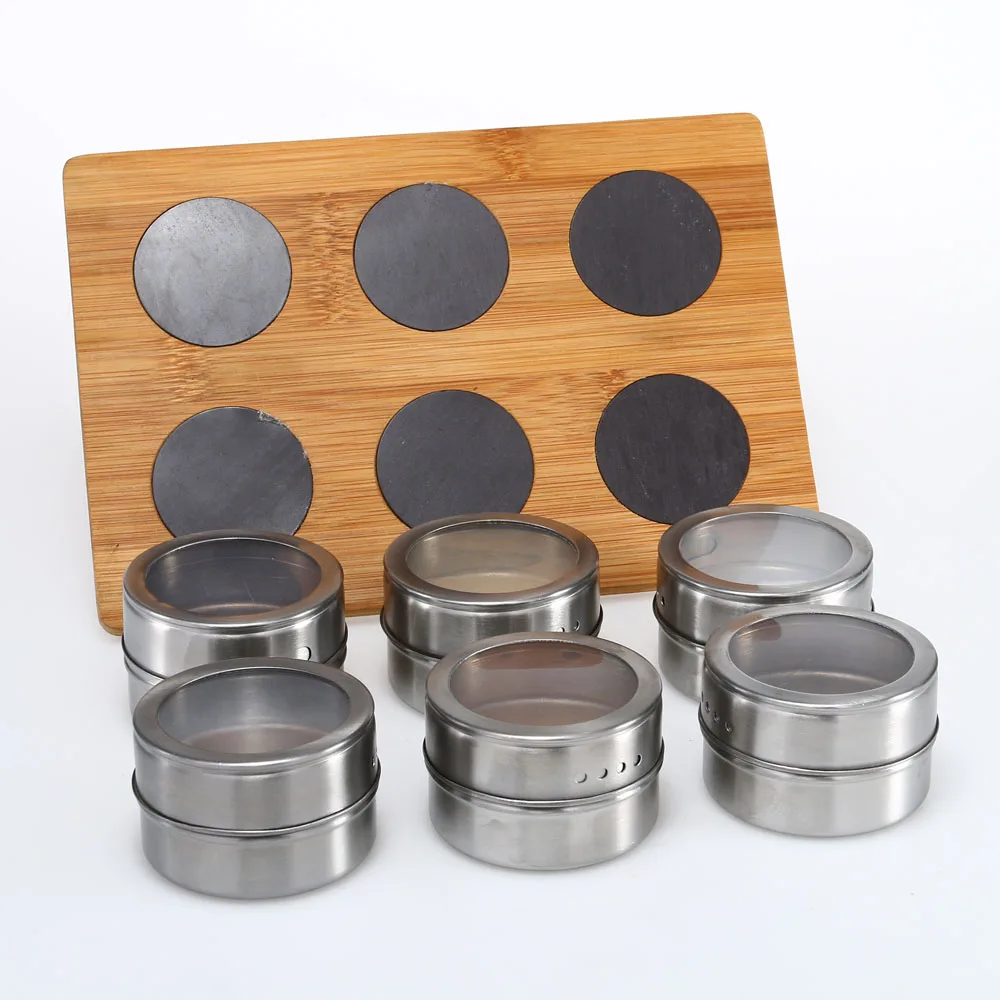 Набор банок из нержавеющей стали для соли и перца 6 шт.|salt and pepper shakers|pepper shakersstainless