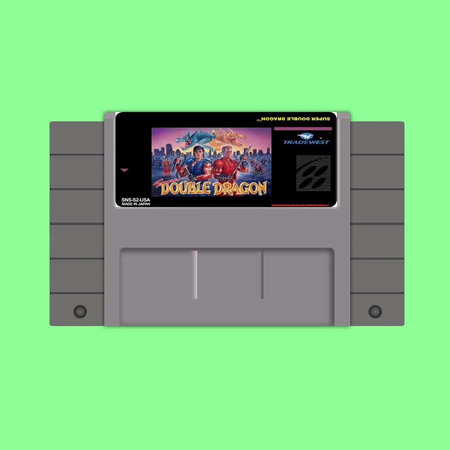 Новое поступление 16bit карточки для Супер игры супер двойной дракон | Электроника