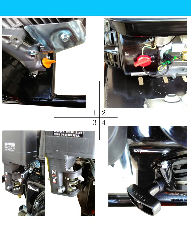5.5HP Тип бензина высокое устройство для безвоздушного распыления под давлением, машина для покраски стен, подходит для всех видов краски, латексной краски