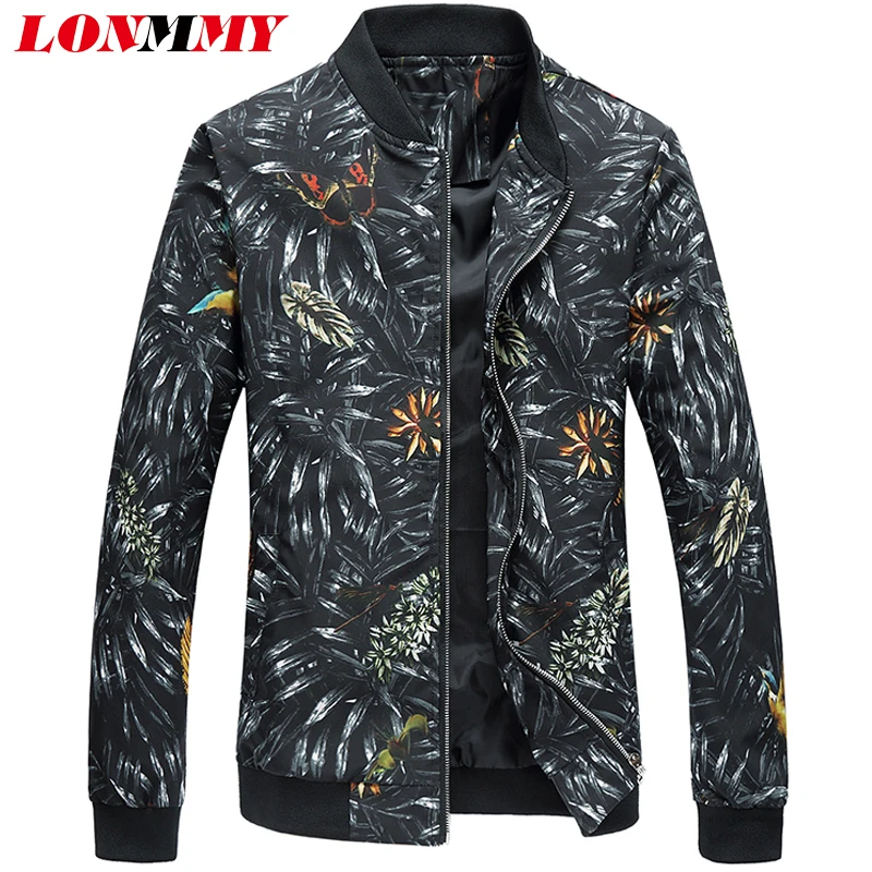 LONMMY M 6XL камуфляжные куртки Мужская Повседневная Верхняя одежда Пальто Slim fit