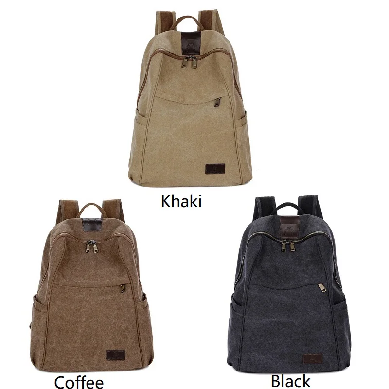 2018 новый список Ретро тренд модный простой мужской и женский рюкзак открытый для