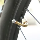 Латунь велосипед воздуха в шинах удлинитель клапана 4590135 градусов угол велосипед мотоцикл клапан адаптера переменного тока шины надувной трубка удлинитель адаптер