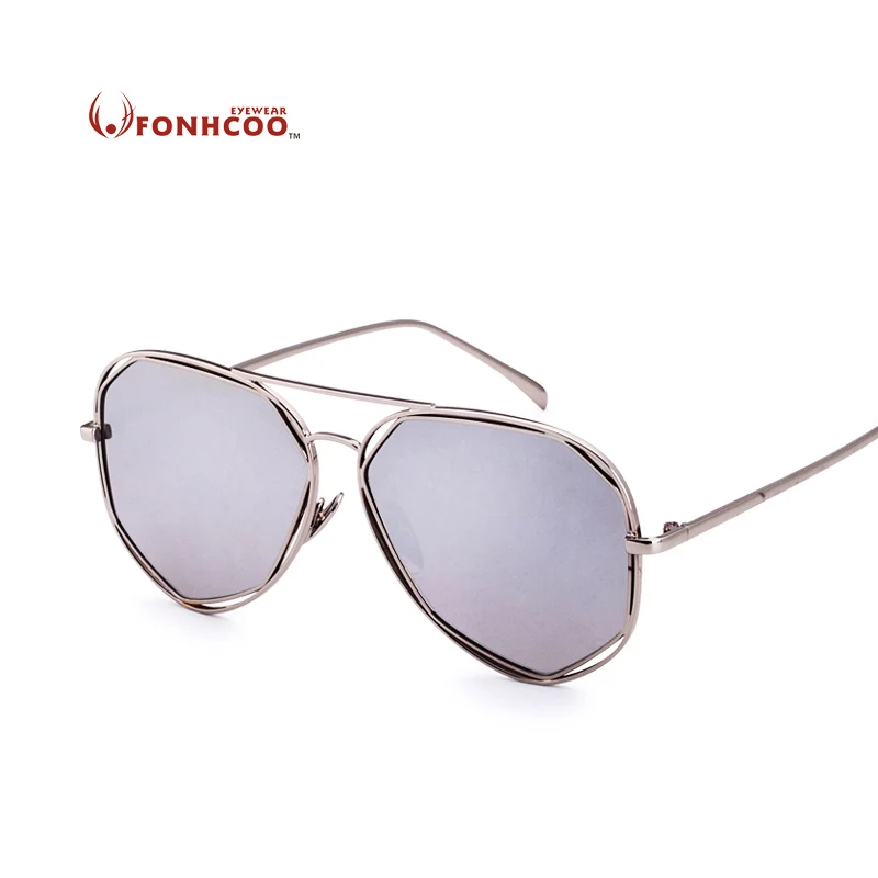 FONHCOO новые винтажные Ретро Солнцезащитные очки женские модные брендовые