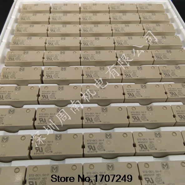 

100% new original relay 10pcs/lot ST2-DC1.5V-F ST2-1.5V-F