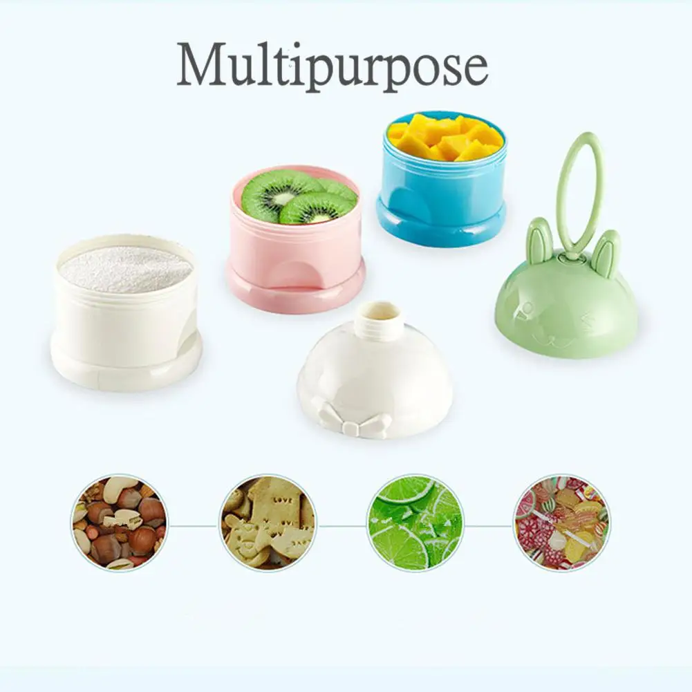 Kidlove 3-х слойные Портативный молока с дозатором для молочной смеси в виде порошка, Еда контейнер детские кресла-ящик для хранения для детей по уходу за ребенком для путешествия бутылки