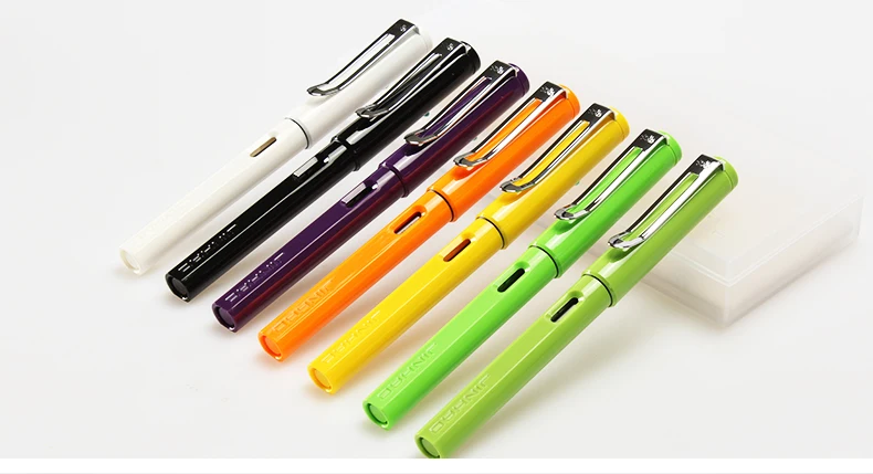 Jinhao 599A модные милые красочные гелевые ручки с 0,5 мм черный высококачественный рефил ABS гелевые подарочные ручки офисные принадлежности Школьные принадлежности