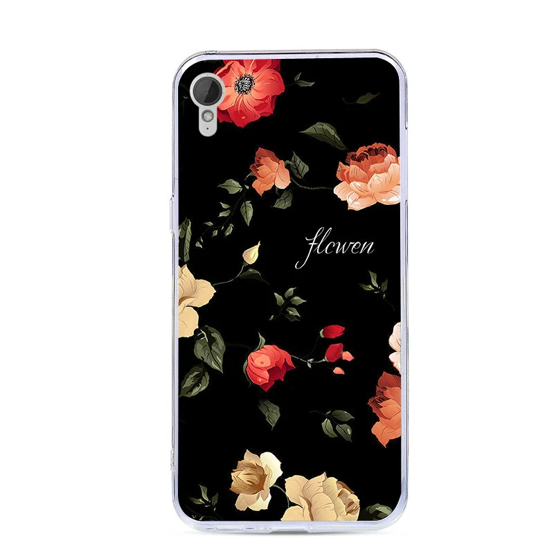 Silicone Cover For HTC Desire 825 Case Colorful Cute Animal TPU Back Covers 10 lifestyle Phone Bags Transparent |