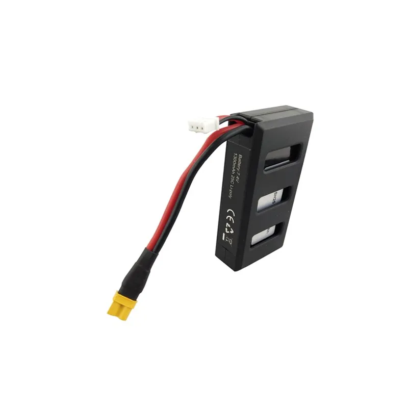 7 4 V 1300mAh литиевая батарея для MJX B6 B6W B6F B6FD B8 Bugs 6 8 бесщеточный Квадрокоптер запасные