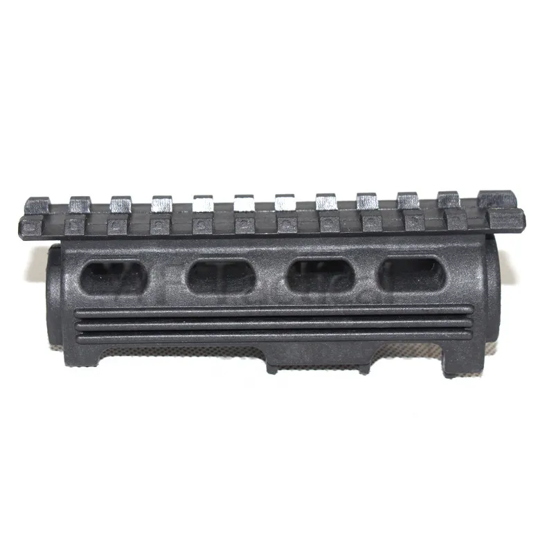 Тактический АК 47 Охотничья винтовка Handguard Верхняя и нижняя для 20 мм Пикатинни АК охотничий прицел Крепление черный