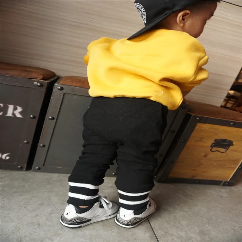 Малыша Брюки Дети Леггинсы 2016 Новых Детей Мальчиков Теплые Повседневные Девушки