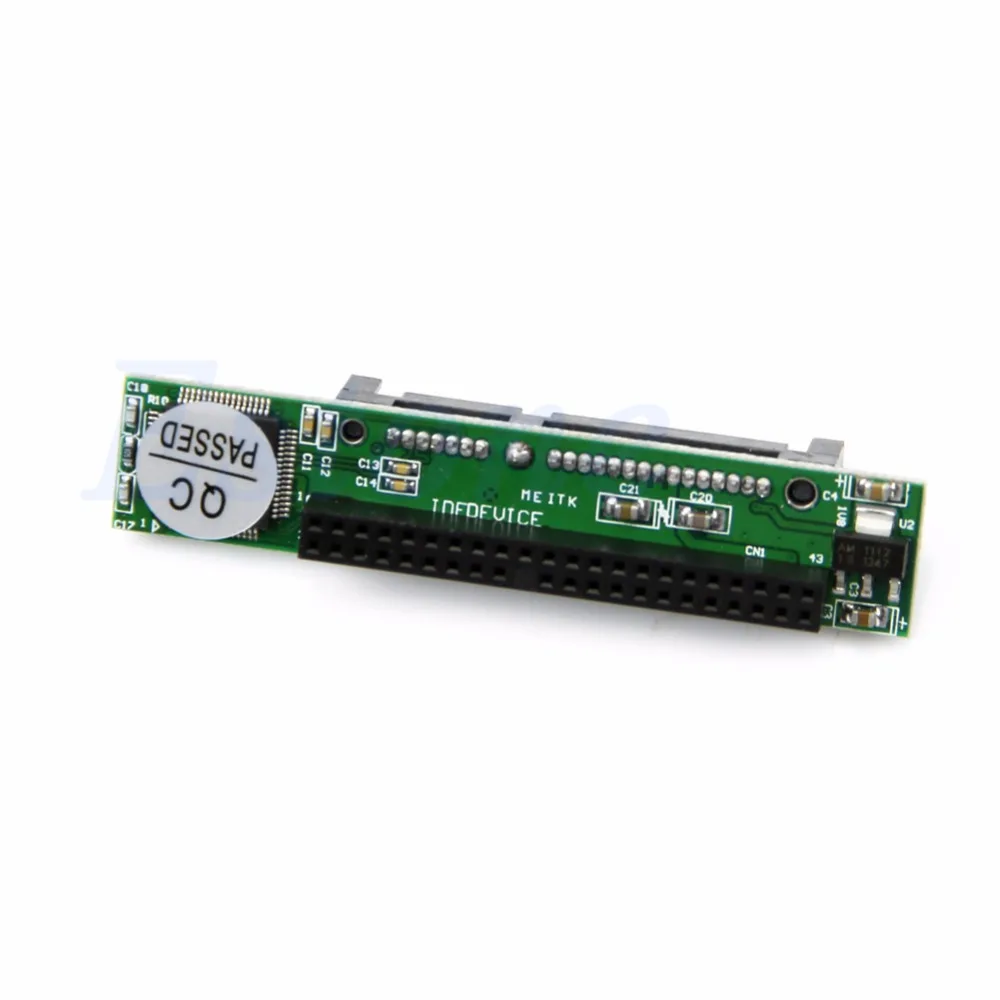 44pin 2 5 &quotIDE HDD Drive Female к 7 + 15pin Male SATA адаптер конвертер карта Прямая поставка |