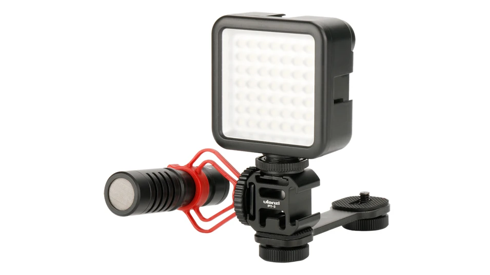 PT-3 кронштейн для холодного башмака 1/" с резьбой для микрофона Zhiyun Smooth 4 Feiyu Vimble 2 DJI Osmo Pocket Gimbal аксессуар