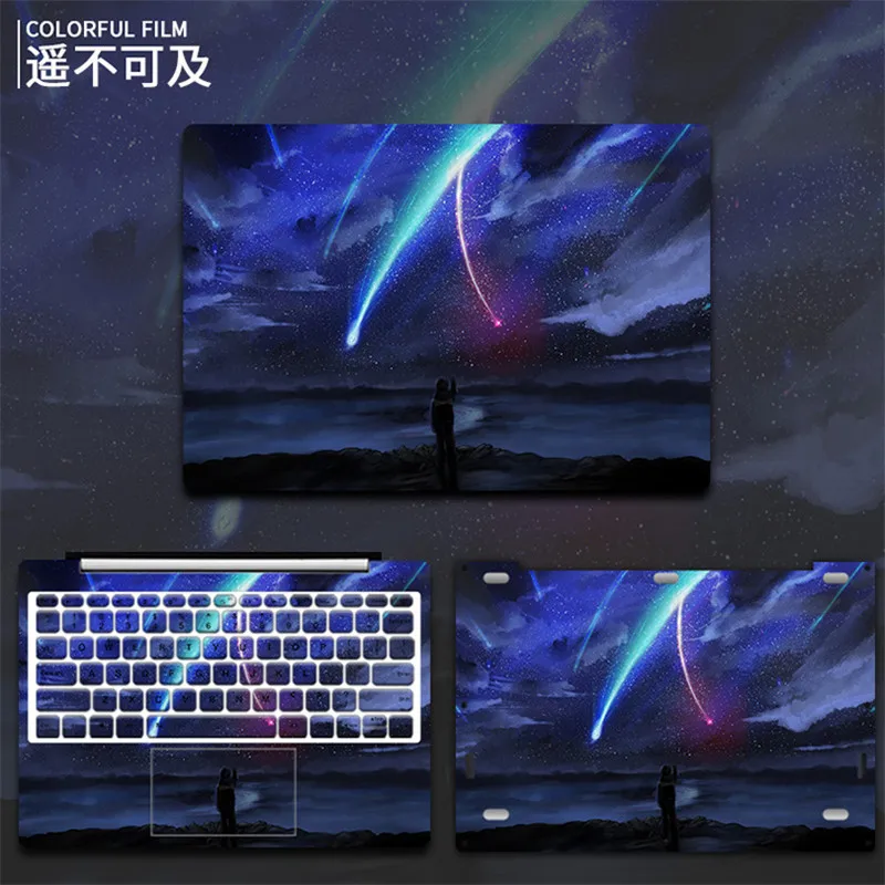 Полный набор мраморных наклеек для ноутбука Xiao mi notebook mi Pro 15,6 Air 12 13 наклейка для ноутбука кожаный чехол для Xiao mi Ga mi ng notebook 15,6 - Цвет: 3