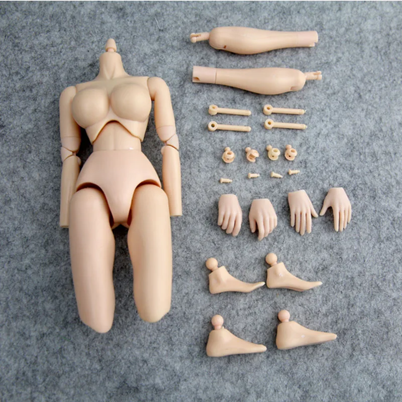 12 дюймовая фигурка куклы масштаб 1:6 женская модель тела маленькая грудь большой
