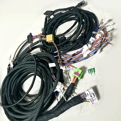Черный Высокое качество dynaudio жгут проводов для Volkswagen VW PASSAT B6 B7 R36 CC установка Dynaudio провод кабель 1 комплект - Название цвета: Черный