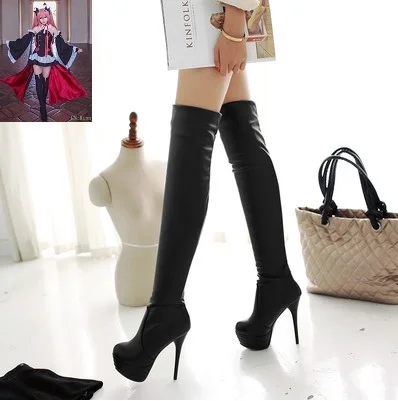 Популярные ботинки для костюмированной вечеринки в стиле аниме Owari no Seraph (Seraph of the