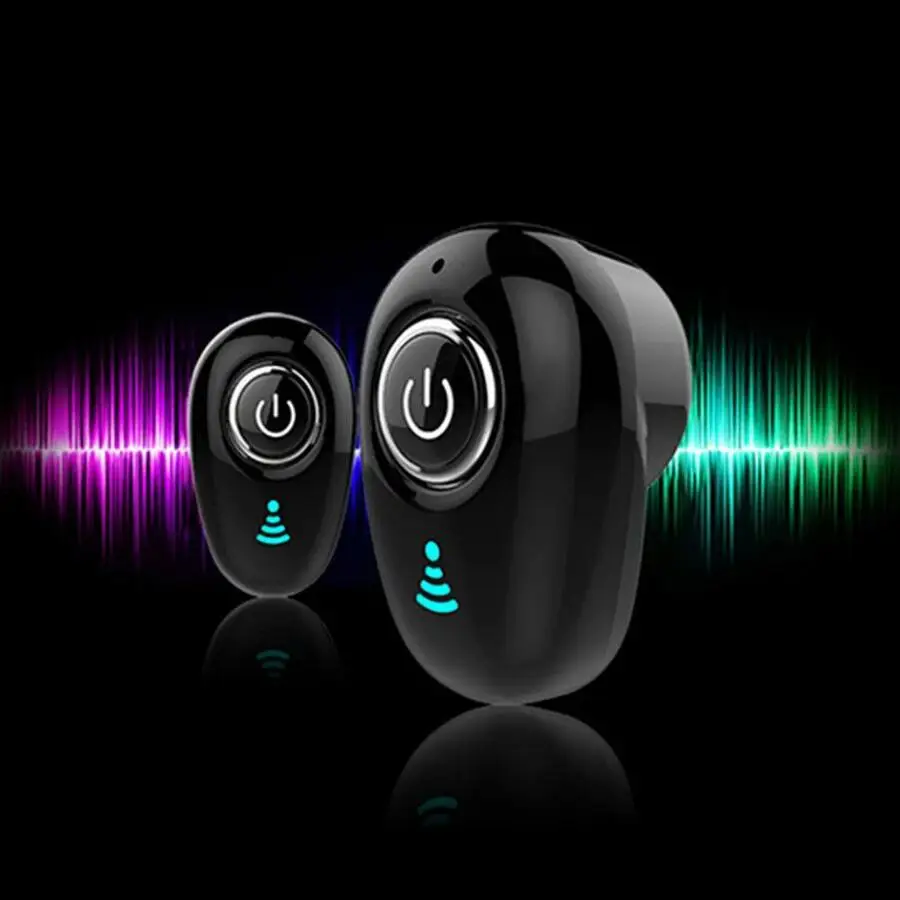 Ravi S650 мини Bluetooth наушники беспроводные невидимые гарнитура стерео с микрофоном