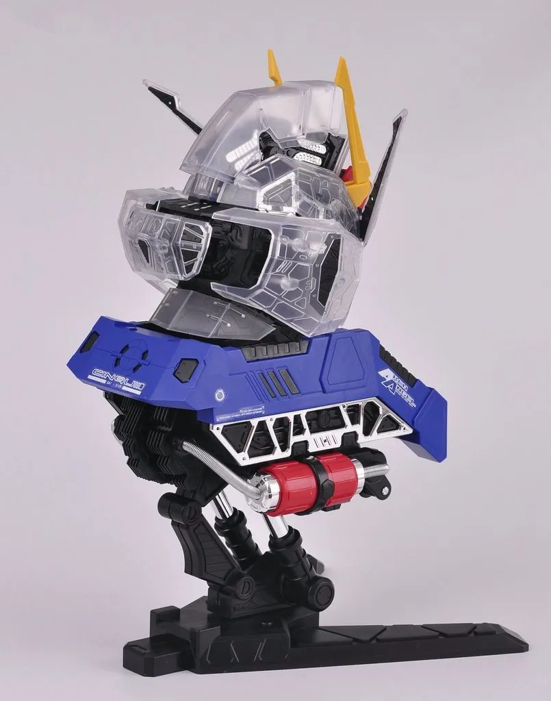 BTF модель 1/24 GAT-X 105 Strike Gundam большой головы бюст Портрет с светодиодный свет