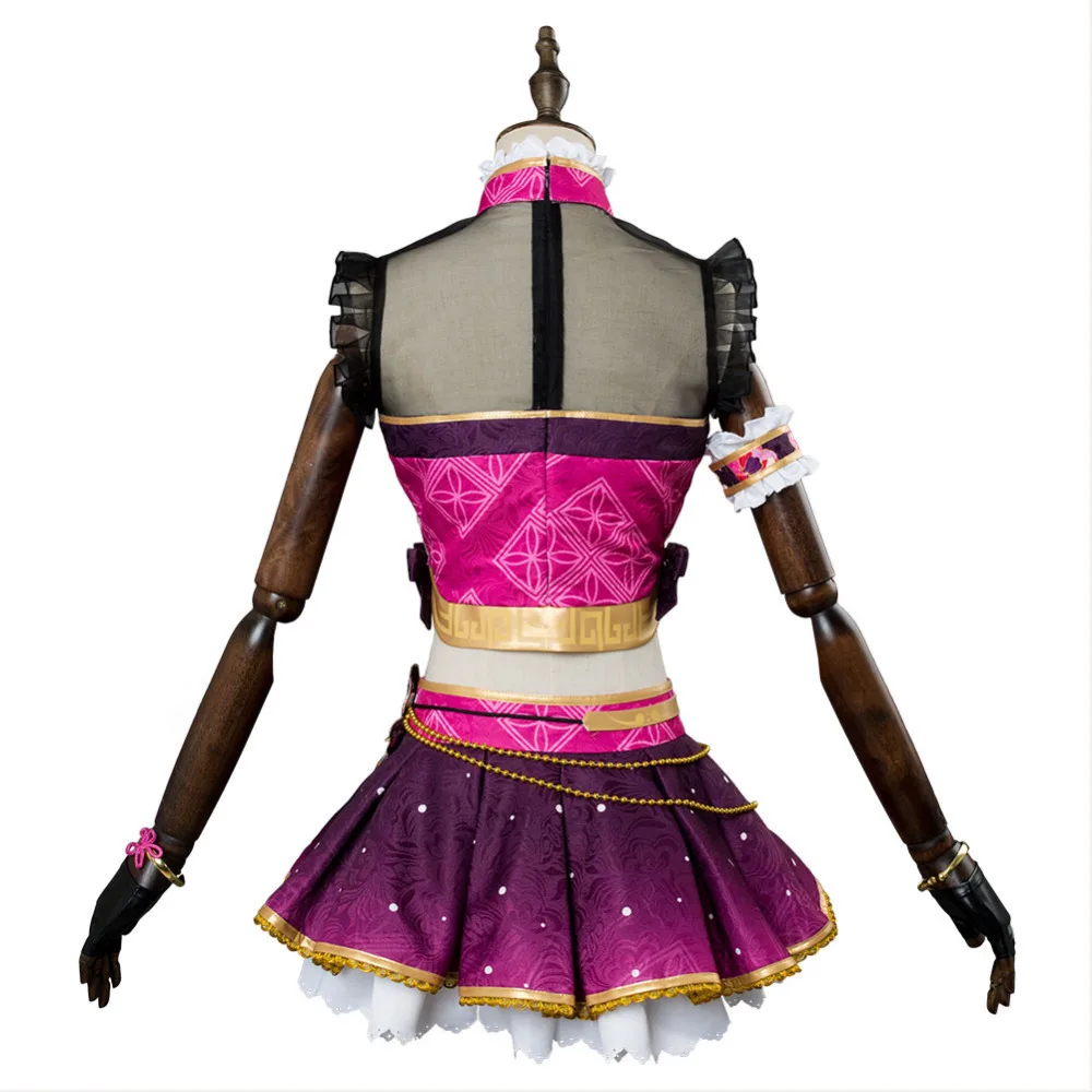 Карнавальный костюм LoveLive Aqours Sakurauchi Riko китайский чонсам взрослый для Хэллоуина