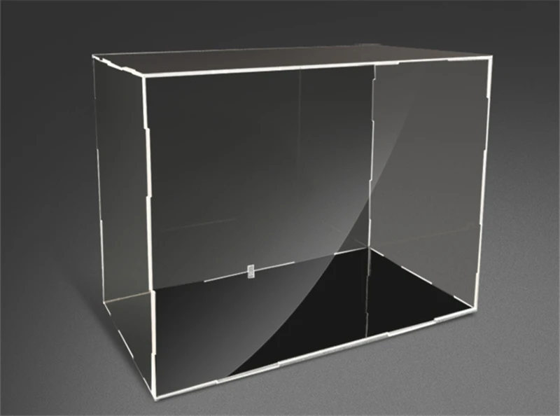 Акриловая демонстрационная коробка, 3D металлические пазлы, фигурки, Звездные войны, Marvel, драконий жемчуг, модель игрушки, несколько размеров, пылезащитный чехол