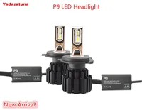 New!High Bright Anti-Interference H4(9003 Hi/Lo) LED Headlight Bulbs Conversion Kit 100W 13600LM High/Low Beam/Auto Light Bulbs